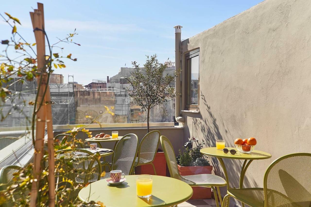 Spacious Suite W. Huge Balcony + Acropolis View Athen Exterior foto