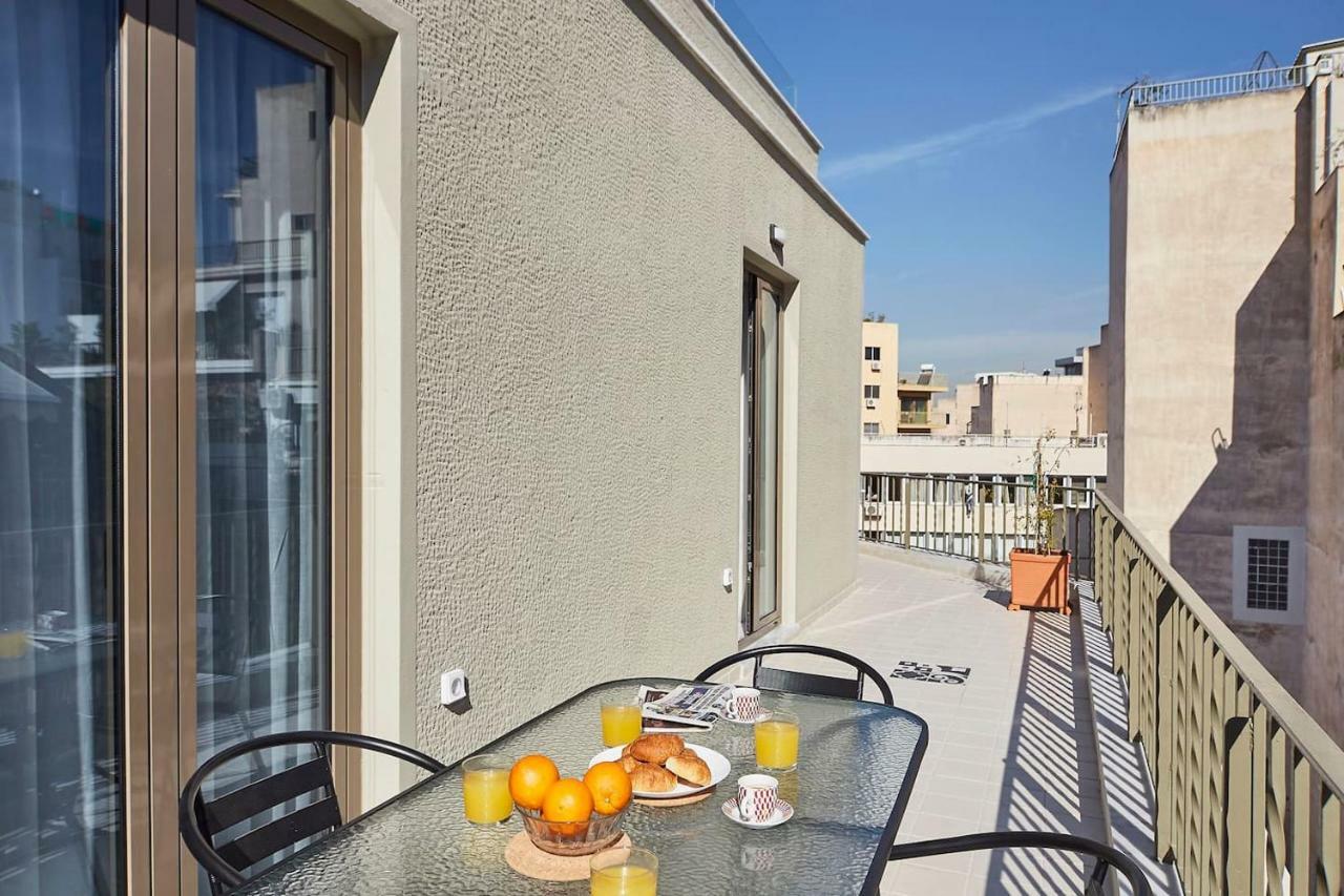 Spacious Suite W. Huge Balcony + Acropolis View Athen Exterior foto